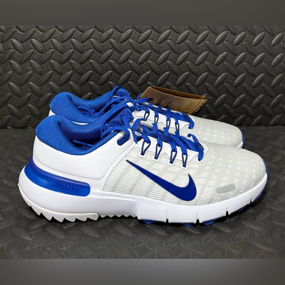 Nike Free Golf Next Nature White Game Royal Blue Mens‎ Size 9 - Picture 2 of 5
